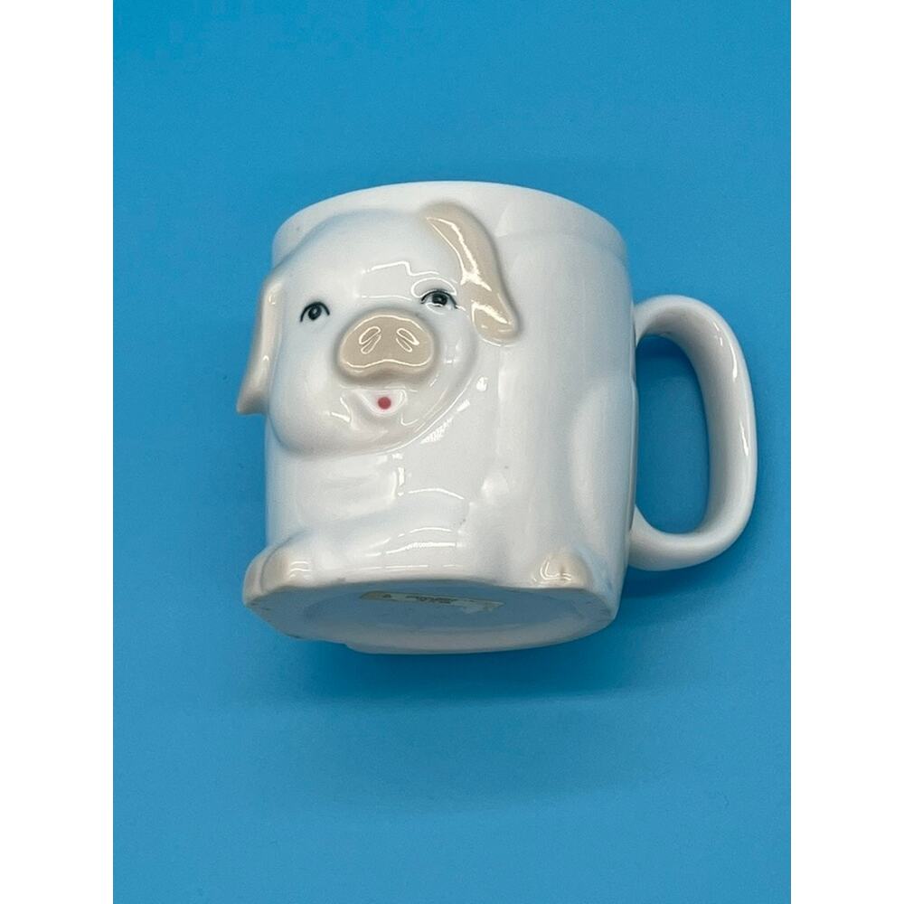 VINTAGE PORCELAIN PIGLET CHILD'S MUG